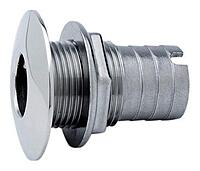 Attwood Stainless Steel Thru-Hull Short Straight Barbed