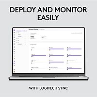 Logitech Brio 105 Full HD 1080p Business Webcam with Auto-Light Balance, USB-A, Privacy Shutter, Easy Set-Up, Compatible with Windows, macOS, ChromeOS