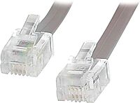 StarTech.com 25 ft RJ11 Telephone Modem Cable - Phone cable - RJ-11 (M) - RJ-11 (M) - 25ft (RJ25FT)