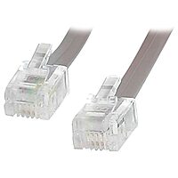 StarTech.com 25 ft RJ11 Telephone Modem Cable - Phone cable - RJ-11 (M) - RJ-11 (M) - 25ft (RJ25FT)