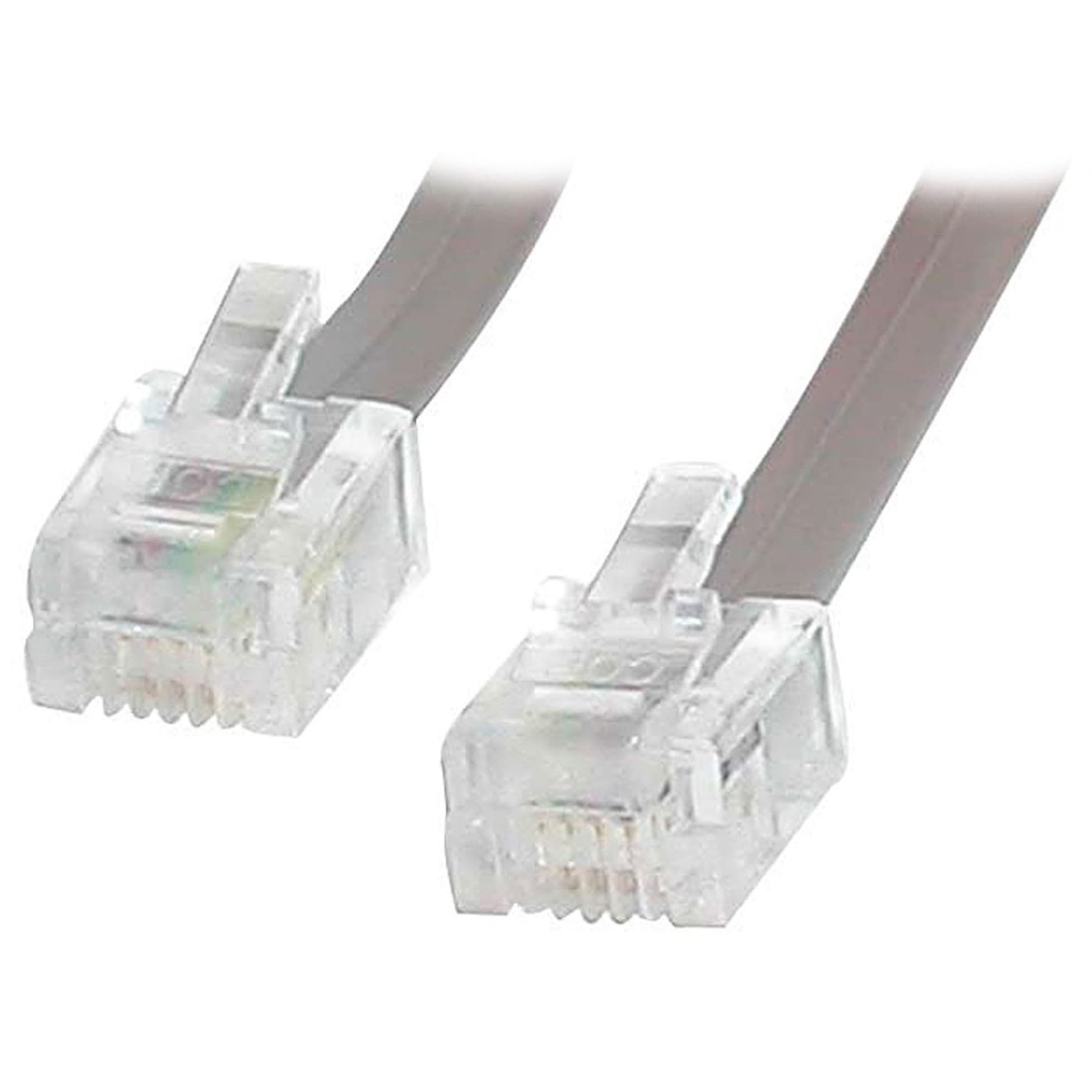 StarTech.com 25 ft RJ11 Telephone Modem Cable - Phone cable - RJ-11 (M) - RJ-11 (M) - 25ft (RJ25FT)