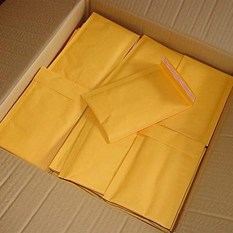 000 - Kraft Bubble Mailer - 500 Padded Self Sealing Envelopes