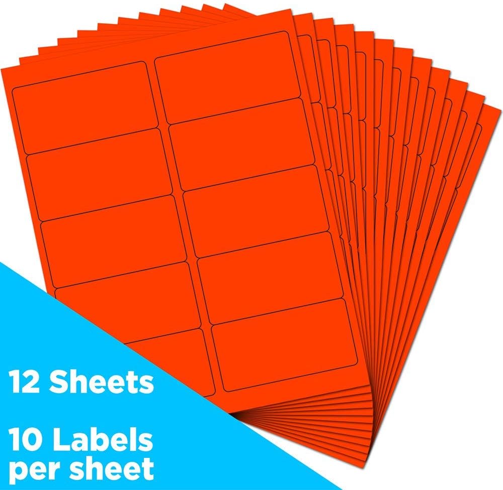 JAM PAPER Mailing Address Labels - Self-Adhesive Rectangular