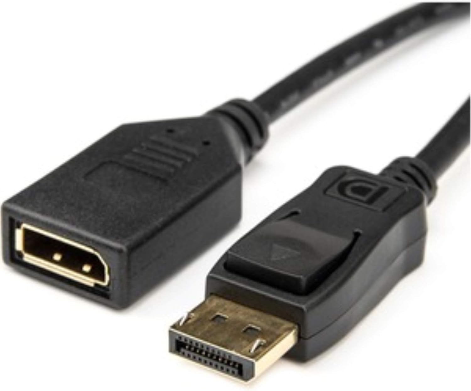 Rocstor Premium 6 ft DisplayPort Video Extension Cable - M/F - DisplayPort Male Video - DisplayPort Female Video - Black