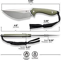 CIVIVI Concept 22 Fixed Blade Knife C21047