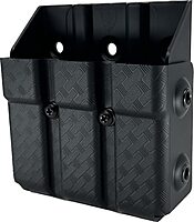 ZERO9 HOLSTERS Model 4007 Triple Magazine Case, Duty Style for Glock 9mm/.40 Double-Stack Magazines