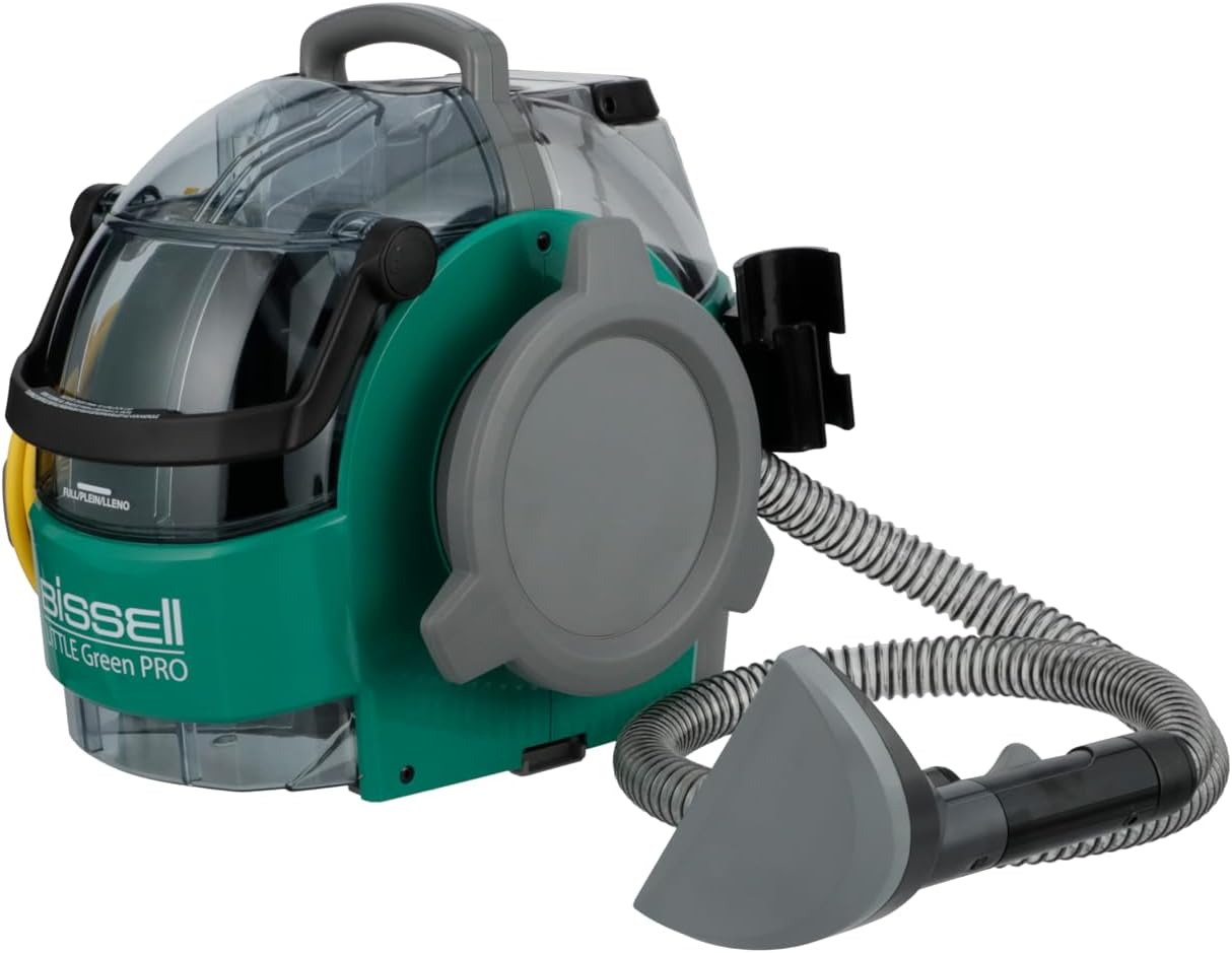 Bissell BigGreen Commercial Little Green Pro Commercial Spot Cleaner, Carpet & Upholstery Cleaner and Car/Auto Detailer