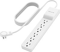 Belkin 6-Outlet Surge Protector Power Strip