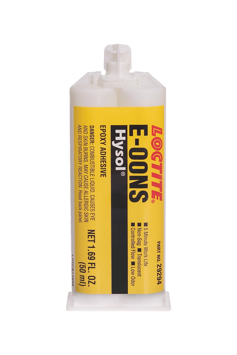 Loctite 29294 Off White E-00NS Hysol Epoxy Structural Adhesive, Non-Sag, 50 mL Cartridge, 1.69 fl. oz.