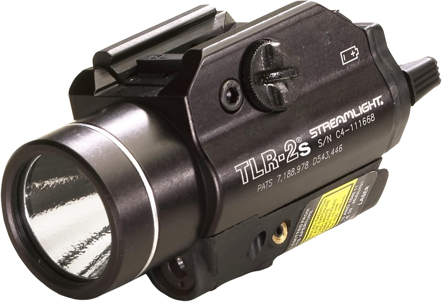 Streamlight 69120 TLR-2 300-Lumen Rail-Mounted Tactical Weapon Light with Integrated Red Aiming Laser Includes Key Kit