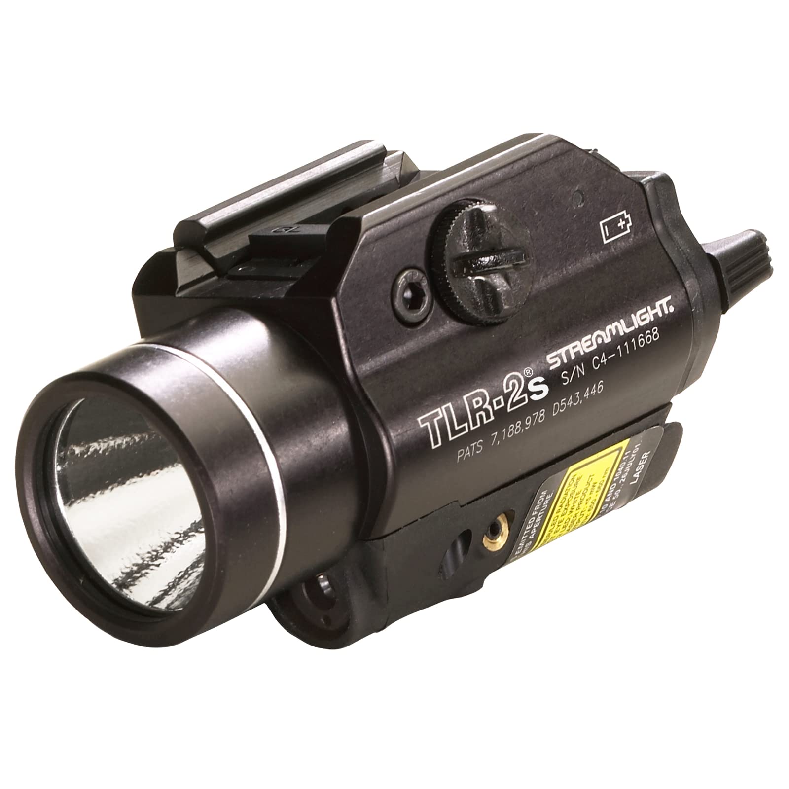 Streamlight 69120 TLR-2 300-Lumen Rail-Mounted Tactical Weapon Light with Integrated Red Aiming Laser Includes Key Kit