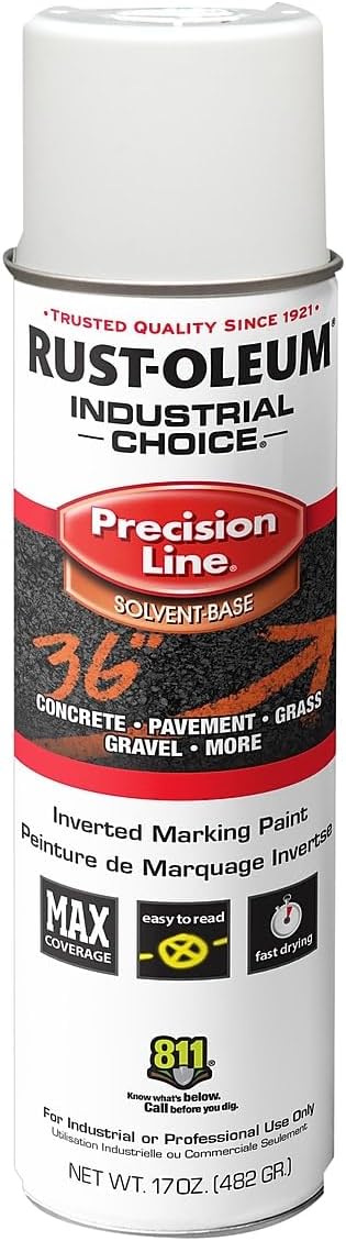 Rust-Oleum Industrial Choice M1600/M1800 Precision Line Inverted Marking Paint