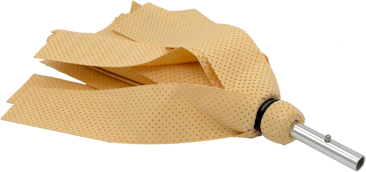 SHURHOLD Deluxe Water Sprite Chamois Heavy Duty Mop with Highly Absorbent 2 7/8" Wide PVA Strips