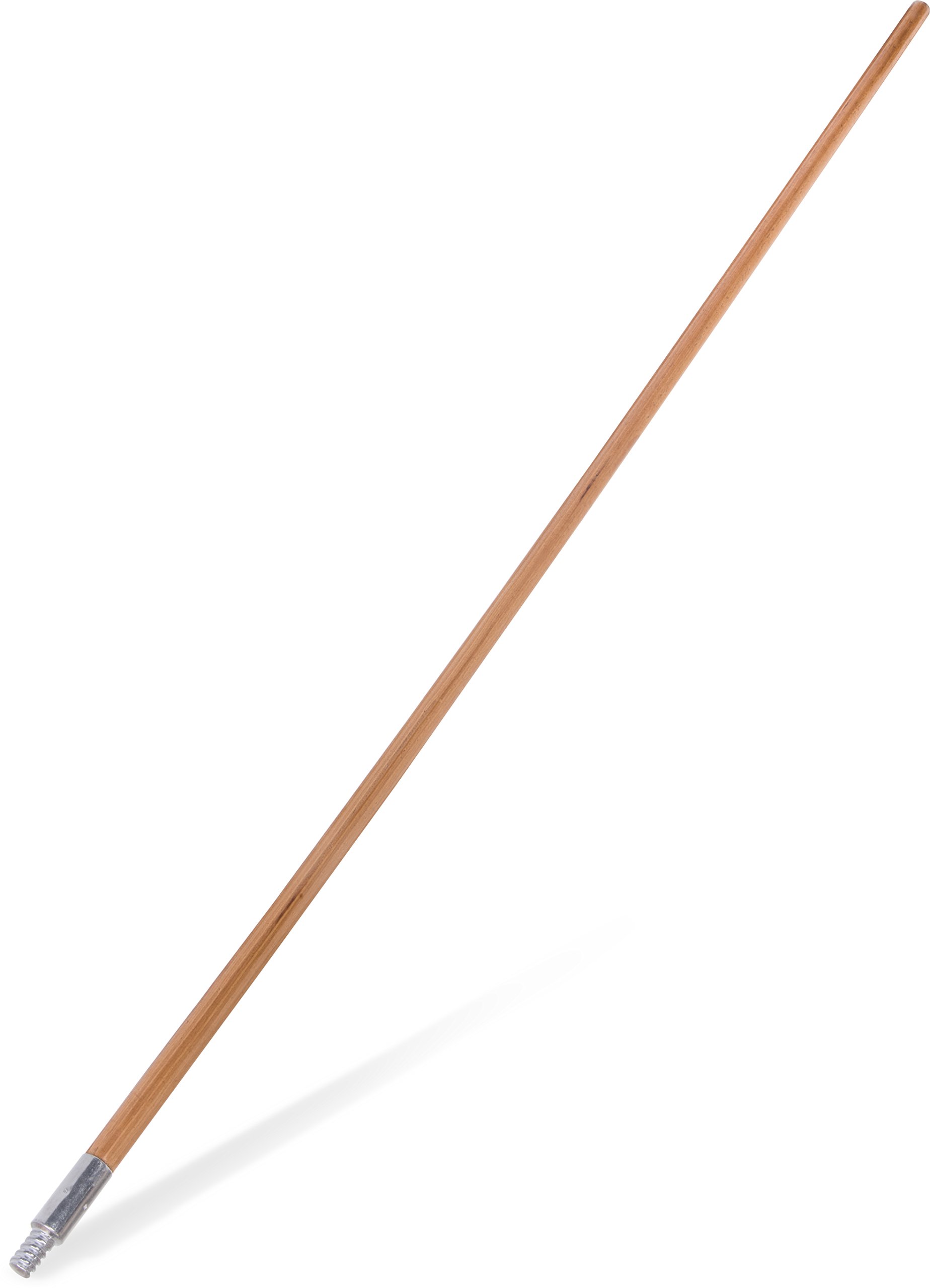 Carlisle FoodService Products 4526700 60" Wood Handle w/ Threaded Metal Tip 1 Pack