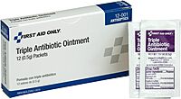 First Aid Only 12-001 Triple Antibiotic Ointment Packet (Box of 12) 0.5 Gram (Pack of 12)