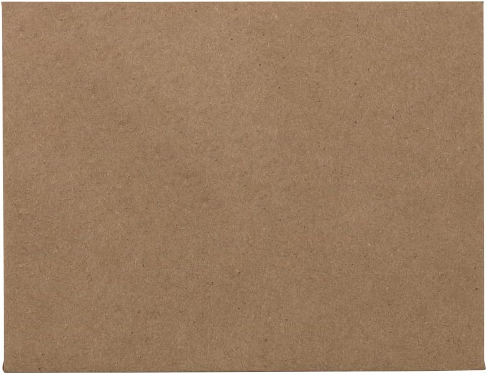 JAM PAPER Booklet Invitation Envelopes, Brown Kraft, Recycled