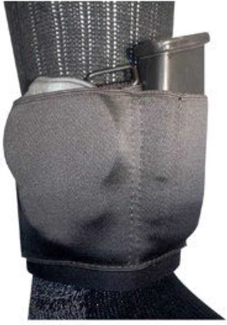 Gould & Goodrich B316 Ankle Carrier for Cuff and Mag, Black