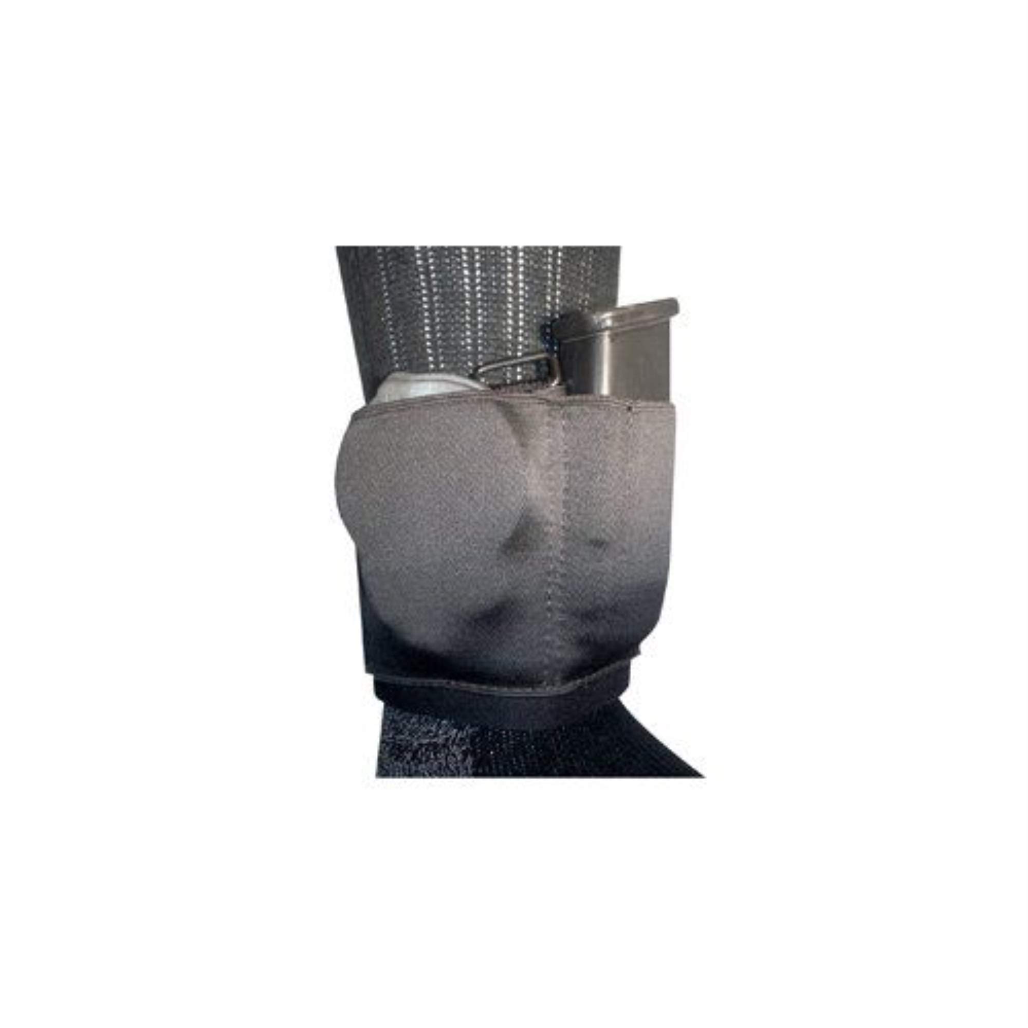 Gould & Goodrich B316 Ankle Carrier for Cuff and Mag, Black