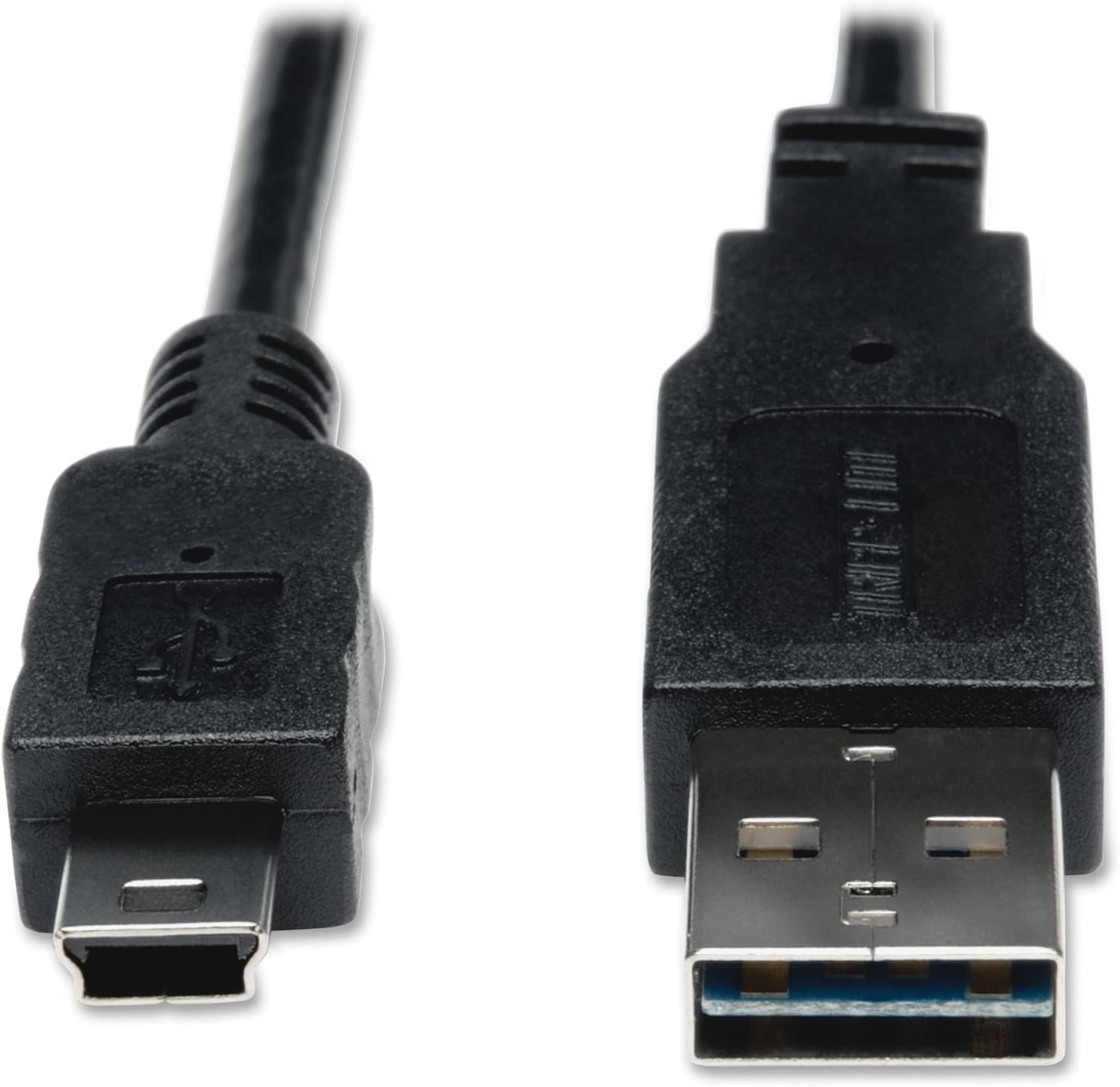Tripp Lite Universal Reversible USB 2.0 Hi-Speed Cable (Reversible A M to 5Pin Mini-B M, 6-ft.(UR030-006)