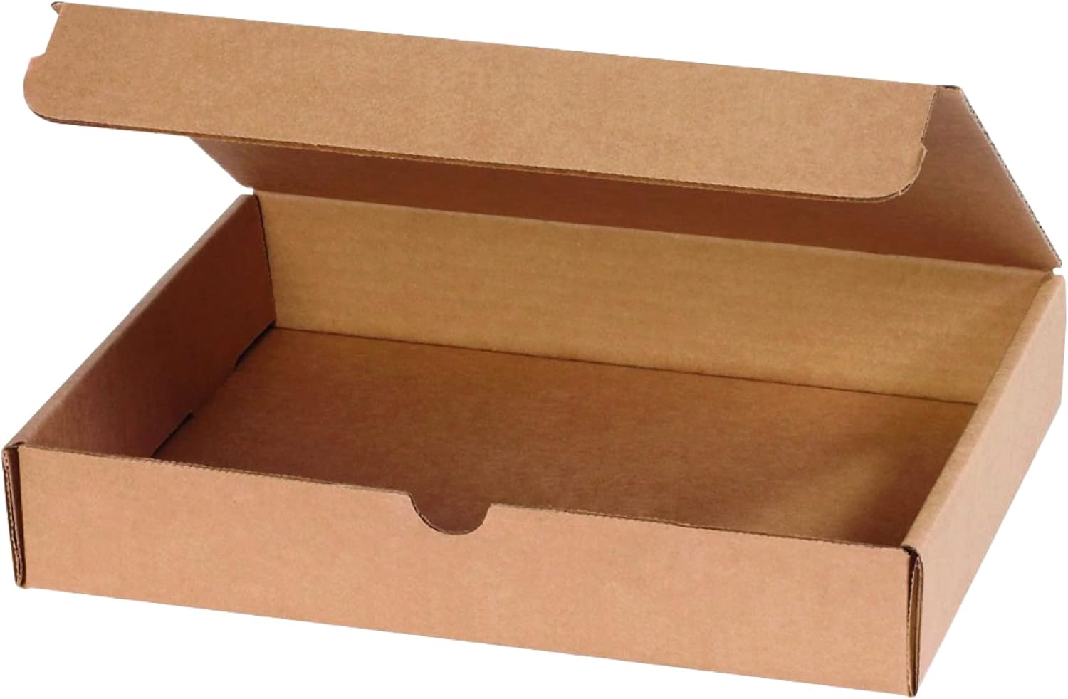 AVIDITI Medium Shipping Boxes 17"L x 11"W x 2.5"H, 25-Pack | Foldable Corrugated Cardboard Crush-Proof Box for Shipping