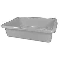 Rubbermaid Commercial 3349 4-5/8-Gallon Capacity, 20" Length x 15" Width x 5" Height, Gray Color