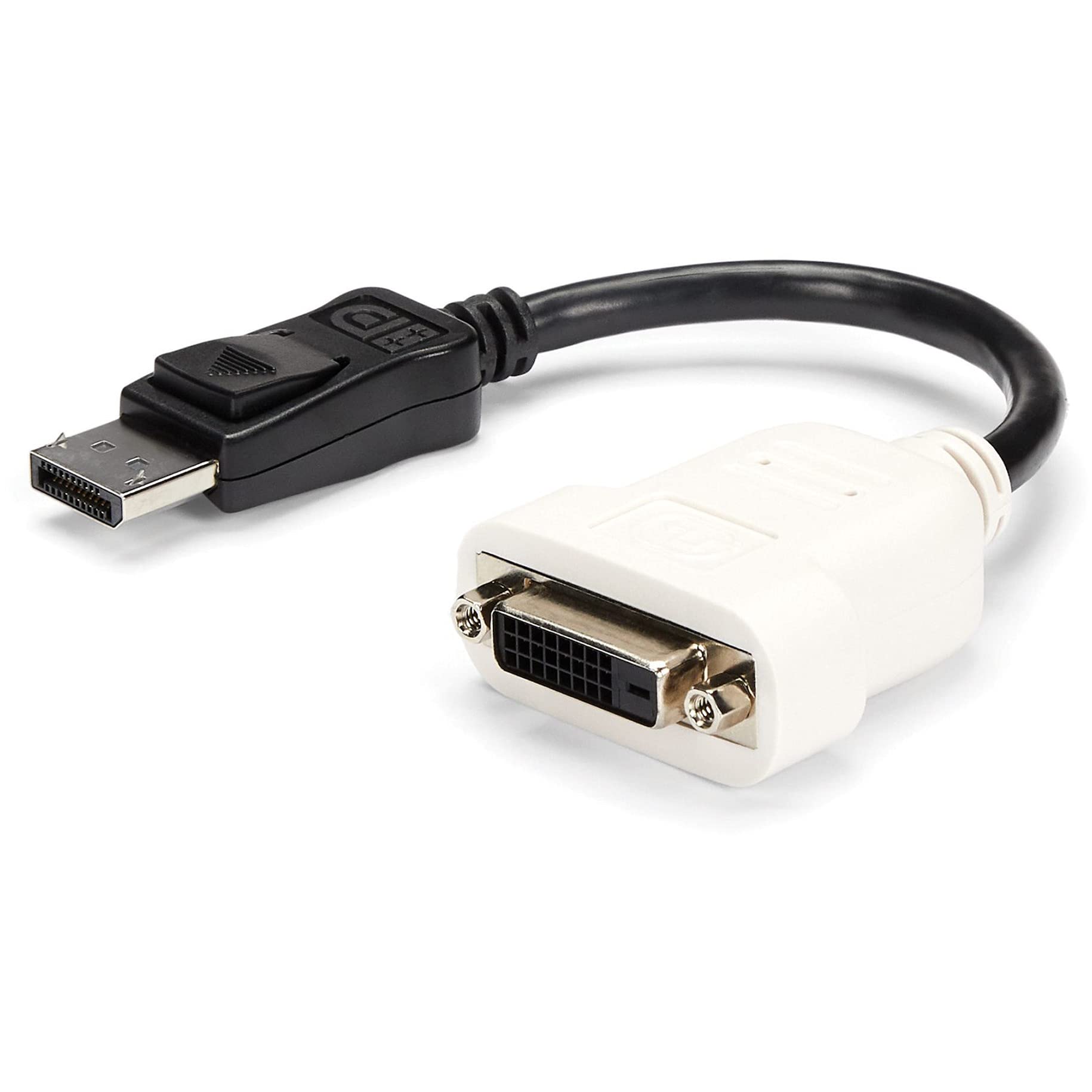 StarTech.com DP2DVI DisplayPort to DVI Adapter, DisplayPort to DVI-D Adapter/Video Converter 1080p, DP 1.2 to DVI Monitor