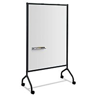 SAFCO Impromptu Full Whiteboard Screen Double-Sided Magnetic Mobile Dry Erase Board