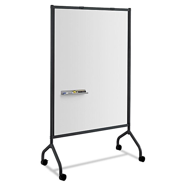 SAFCO Impromptu Full Whiteboard Screen Double-Sided Magnetic Mobile Dry Erase Board