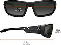 ERGODYNE Skullerz Odin Polarized Safety Sunglasses