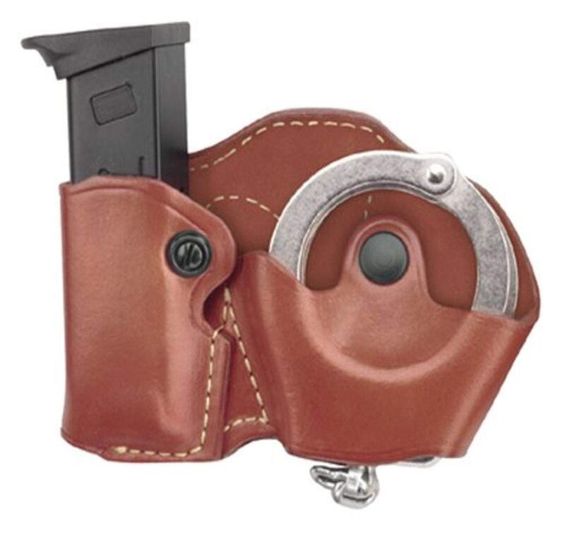 GOULD & GOODRICH Gold Line 821 Cuff Case/Mag Case Combo with Paddle