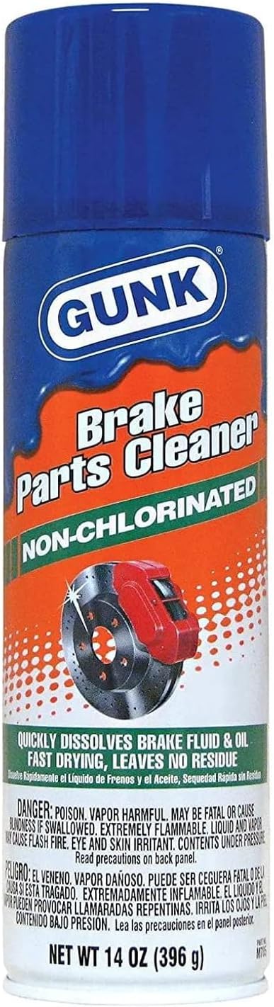 Gunk M705 Non-Chlorinated Brake Cleaner - 14 oz. no trigger 1 Each