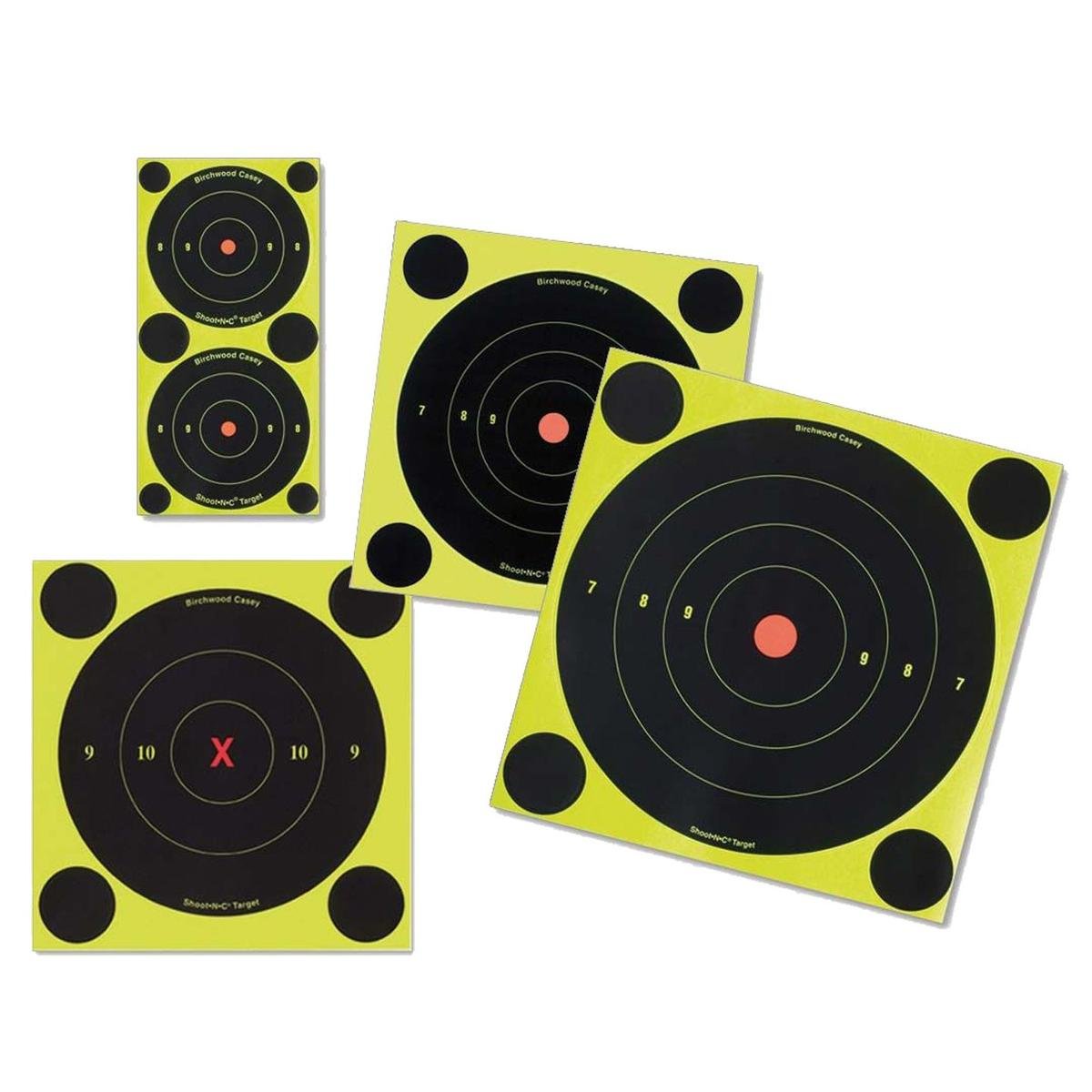 BIRCHWOOD CASEY Shoot-N-C Bull's-Eye Reactive Targets