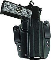 Galco Corvus Inside/Outside Waistband Belt Leather Holster,Glock 26, 27, 33, Black, Right CVS286