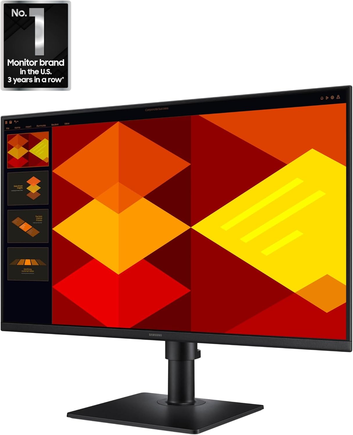 Samsung S40GD Borderless Business Monitor with IPS Panel, 100Hz Refresh Rate, Eye Saver Mode, Game Picture Mode