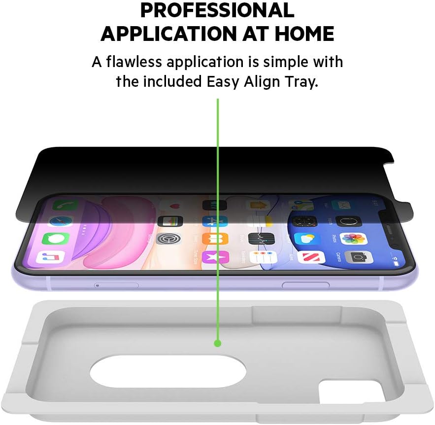 Belkin SCREENFORCE TemperedGlass Screen Protector for iPhone 11 / iPhone XR