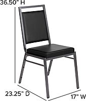 Flash Furniture HERCULES Series Square Back Stacking Banquet Chair
