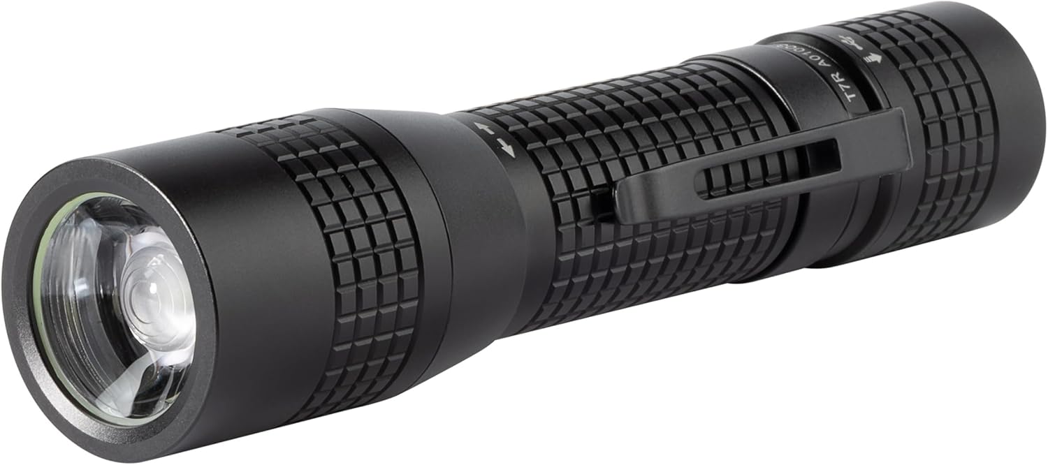 Nite Ize INOVA T7R PowerSwitch Rechargeable Focusing Flashlight - Tactical PowerSwitch LED Flashlight for First Responders