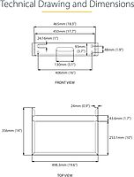 StarTech.com 19" Wall Mount Patch Panel Rack Bracket