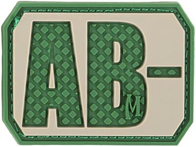 MAXPEDITION Gear Blood Type PVC Morale Patch