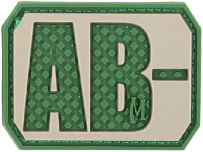 MAXPEDITION Gear Blood Type PVC Morale Patch