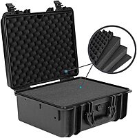 Monoprice Pure Outdoor Weatherproof Hard Case with Customizable Foam