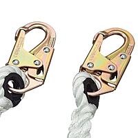 Peakworks Fall Protection Restraint Lanyard with 5/8" (16 mm) Polyester Rope and Snap Hooks