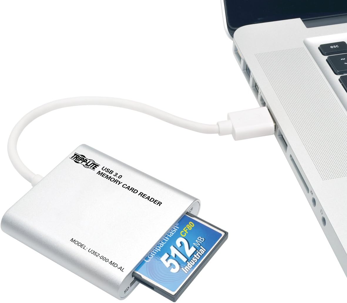 Tripp Lite USB 3.0 SuperSpeed Memory Card Reader/Writer