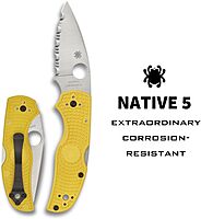 Spyderco Native 5 Folding Knife with 2.95" Blade