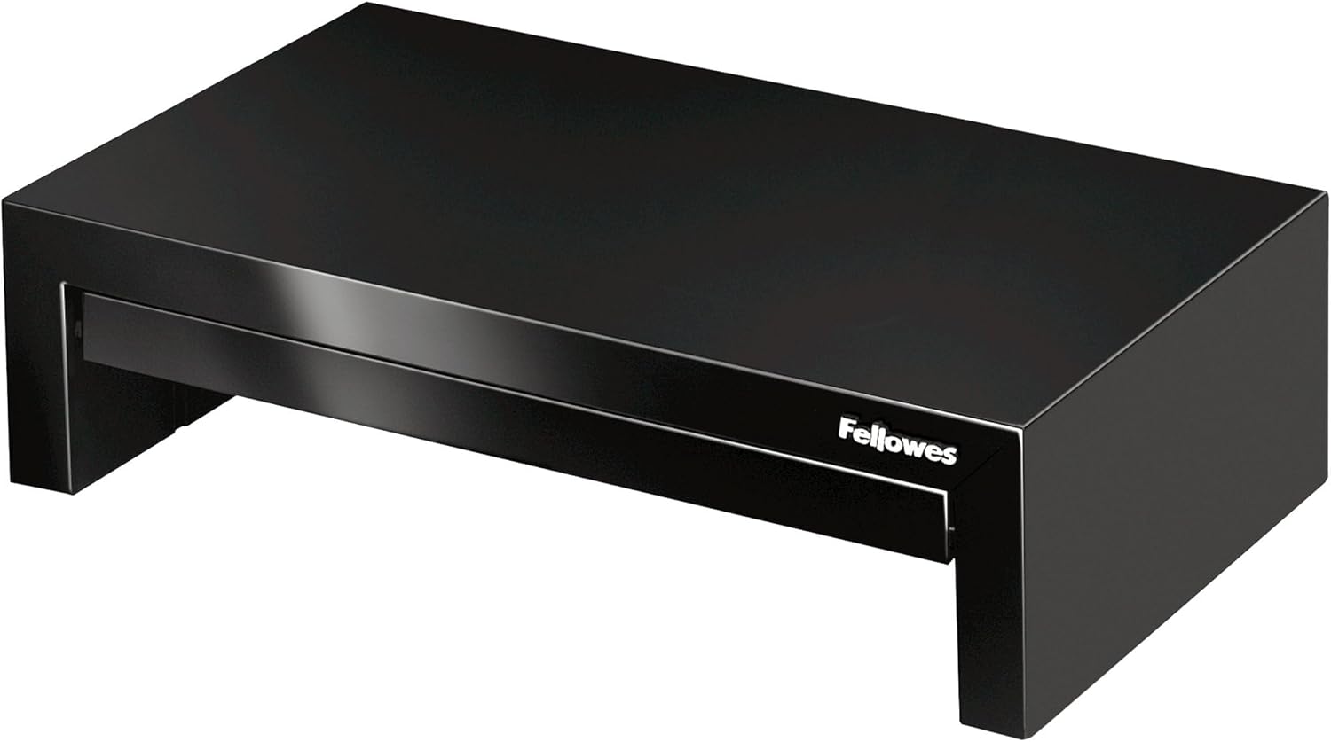 Fellowes Designer Suites Monitor Riser, 8038101 — Height-Adjustable, Storage Tray