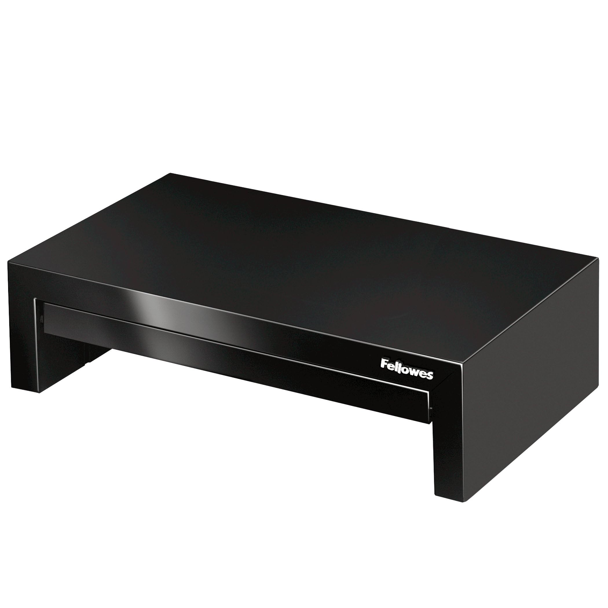 Fellowes Designer Suites Monitor Riser, 8038101 — Height-Adjustable, Storage Tray