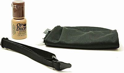 Oakley Ess Sunglasses Matte Black Frame, Clear Lenses, 40MM