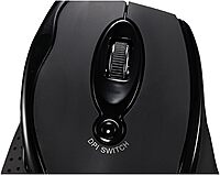 ADESSO iMouse G2 - USB Ergonomic Optical Mouse Adjustable DPI, Black