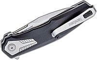 Kershaw Tremolo Pocket Knife, 3.125" 4Cr14 Steel Clip Point Blade, assisted opening EDC,Black