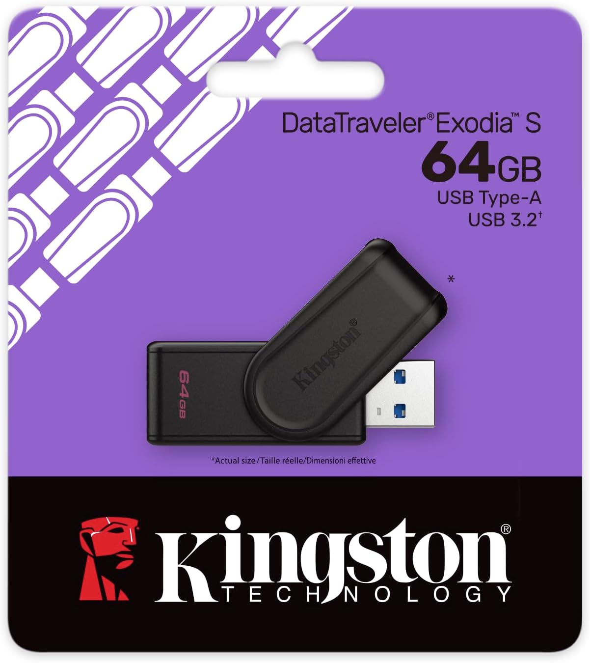 KINGSTON DataTraveler Exodia S USB 3.2 Gen 1 Flash Drive
